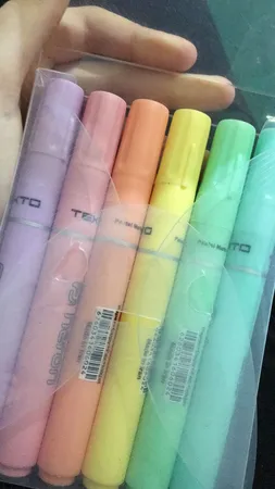 ماژیک علامت گذار پلیکان مدل Heron مجموعه 6 عددی