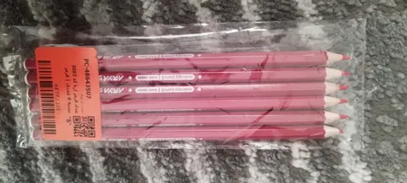 مداد قرمز آریا کد 3002 بسته 6 عددی