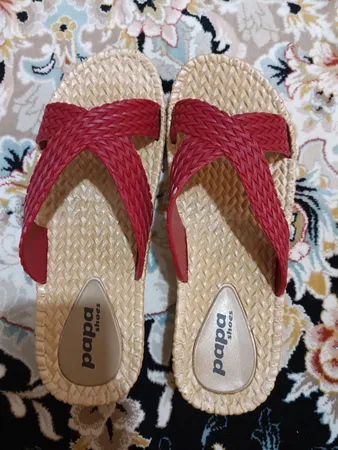 دمپایی زنانه پاپا مدل طبی دوختی کد Rd-9000002