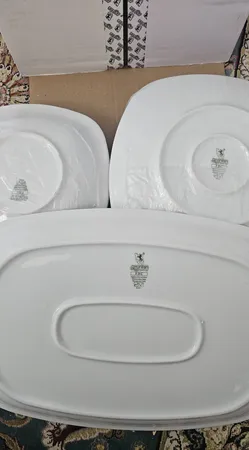 سرویس غذاخوری 27 پارچه 6 نفر چینی زرین ایران مدل فلورانس سری کواترو درجه عالی