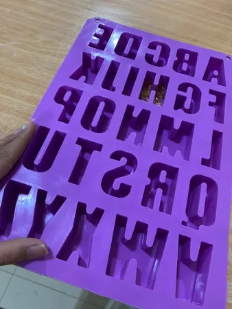 قالب شکلات طرح حروف انگلیسی کد Mhr-415