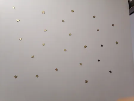 آینه فیلی طرح ستاره های سر گرد کد PG009