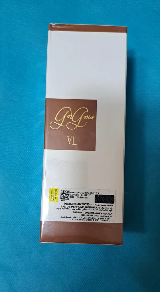 ادوپرفیوم گورجس مدل وی ال برنز 600633  حجم 100 میلی‌لیتر