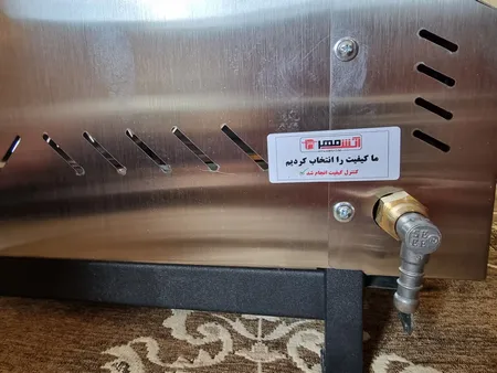 کباب پز گازی آتش‌مهر مدل steel60