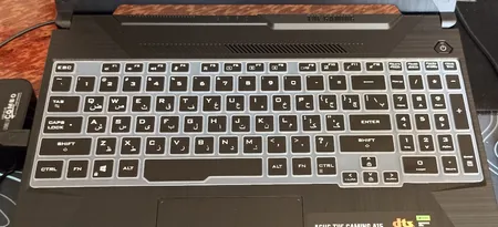 محافظ کیبورد مدل FX506 مناسب برای لپ تاپ ایسوس 15 اینچی