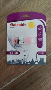 تجریه خرید فلش مموری گلکسبیت مدل wiper ظرفیت 64 گیگابایت