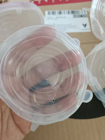 درپوش محافظ غذا مدل N20 بسته 6 عددی