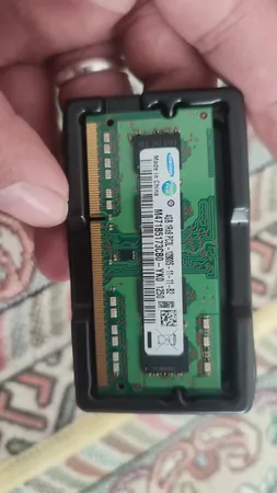 رم لپ تاپ DDR3L تک کاناله 1600 مگاهرتز سامسونگ مدل PC3L-12800 ظرفیت 4 گیگابایت