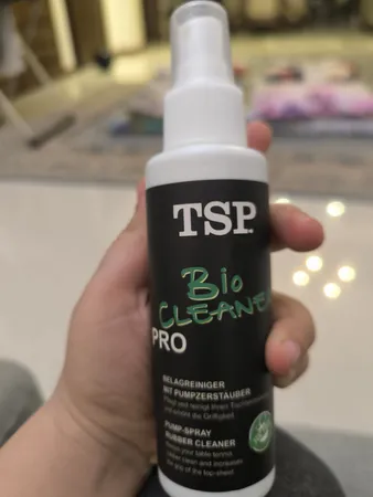 اسپری و ابر تمیز کننده رویه راکت پینگ پنگ کد 123