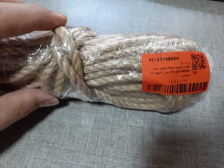 طناب بسته بندی کنفی مدل K8mm طول 10 متر