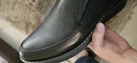 کفش روزمره مردانه چرم عطارد مدل SH06