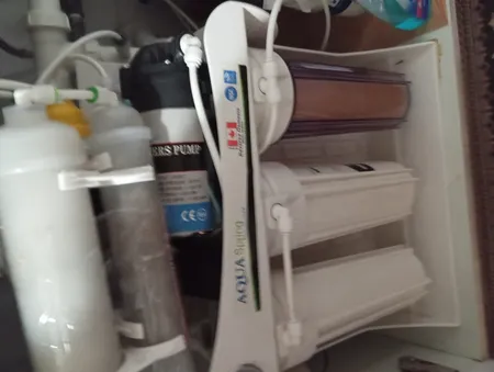 دستگاه تصفیه کننده آب آکوآ اسپرینگ مدل UF - SF4800  کد 01 به همراه فیلتر تصفیه آب