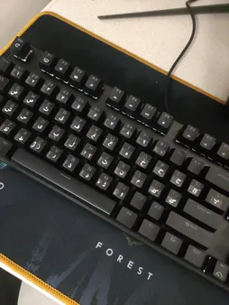 برچسب حروف فارسی کیبورد مدل AS