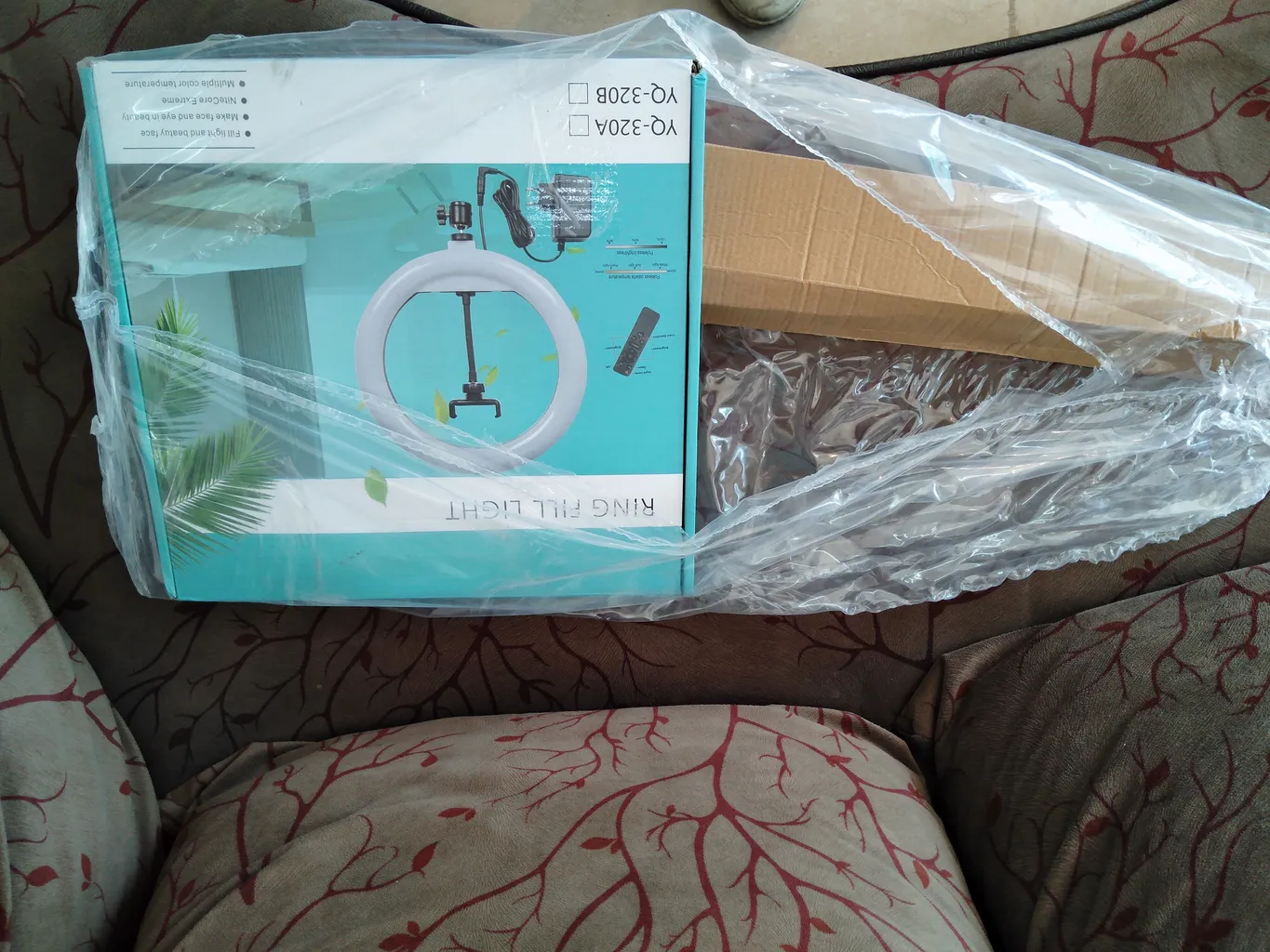 رینگ لایت مدل YQ-320A به همراه پایه