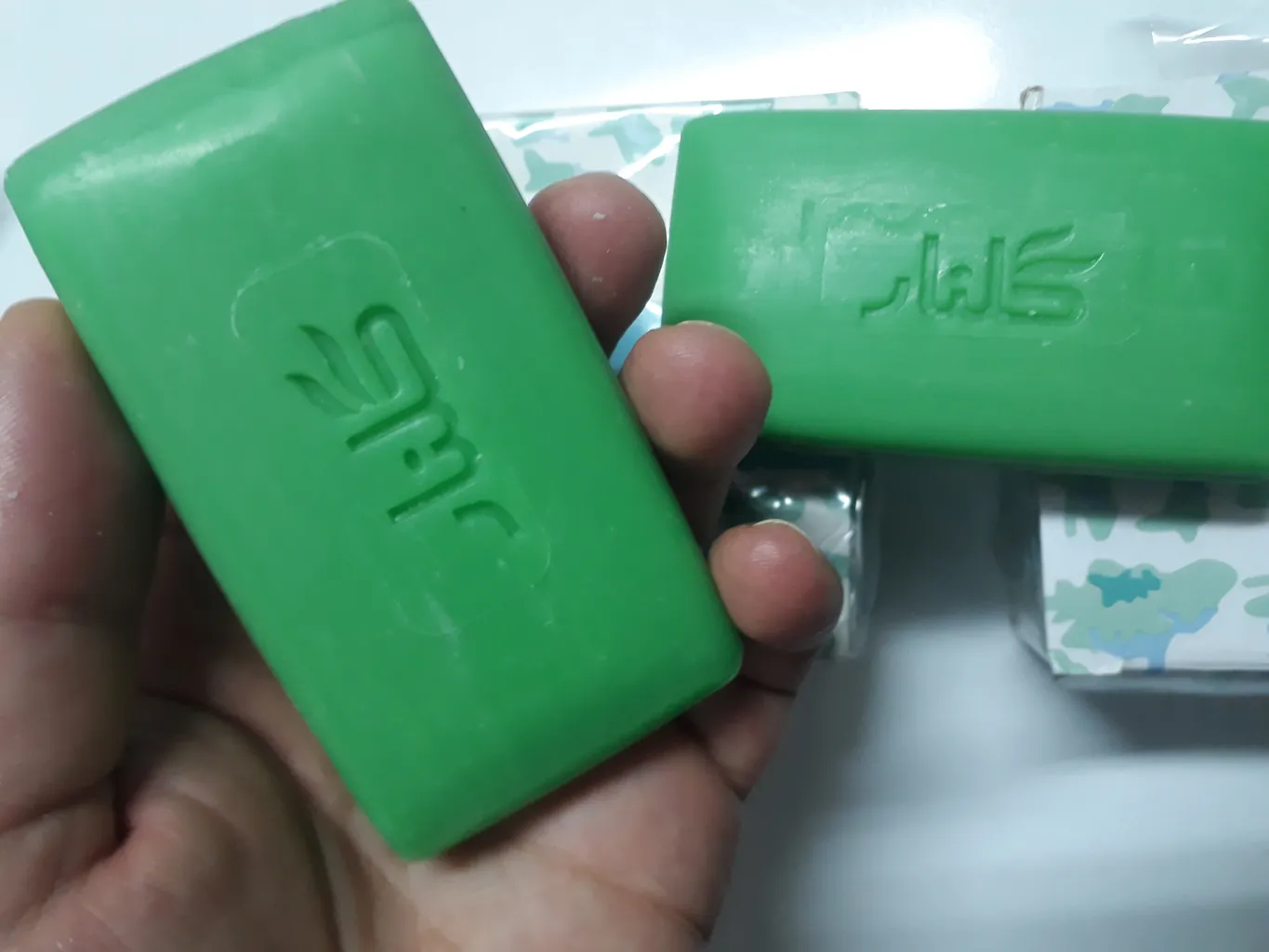 صابون گلنار مدل روغن نارگیل بسته 6 عددی