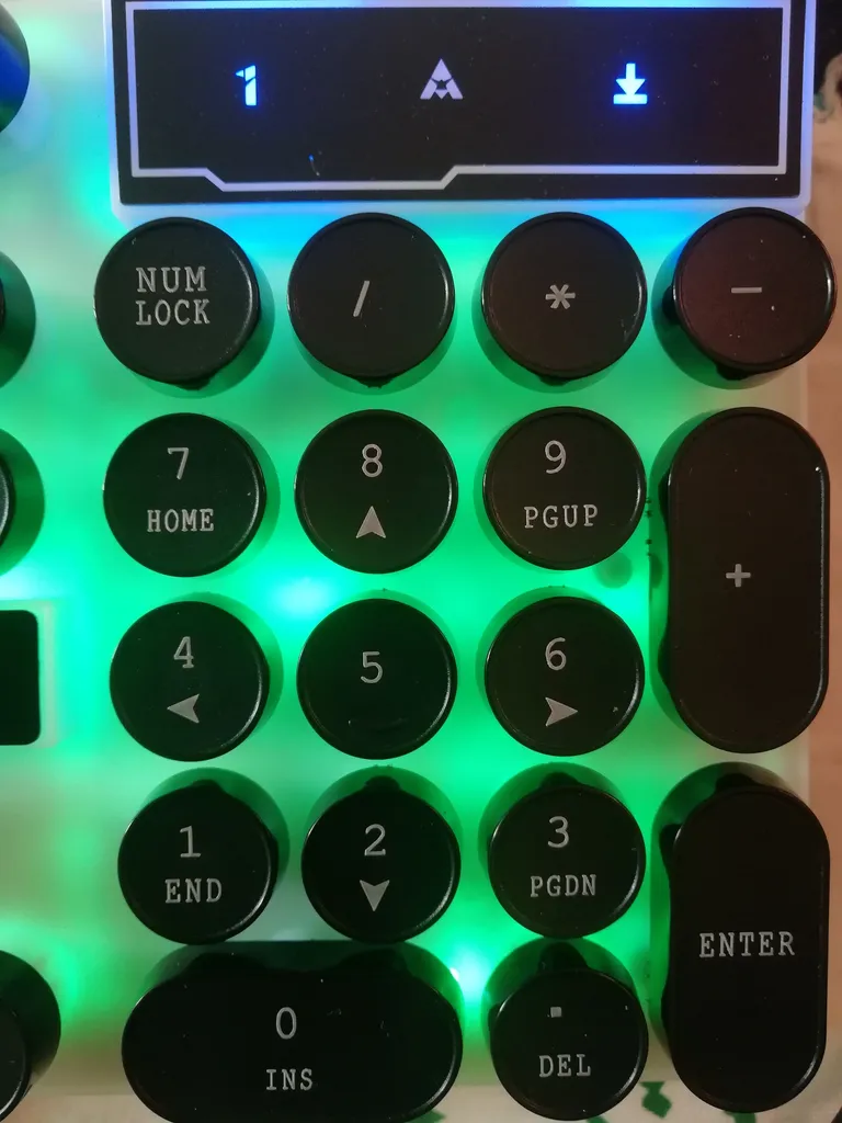 کیبورد و ماوس گیمینگ لایماید مدل NEW GAMING-GTX300، سوییچ ممبران، Full-Size، نورپردازی LED RGB