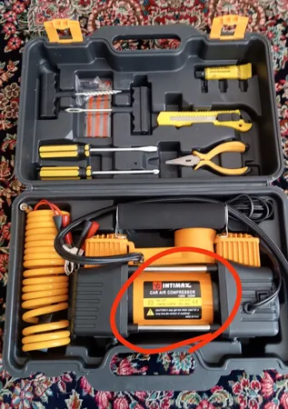 کمپرسور هوا صنعتی اینتیمکث مدل 13002 مجموعه 10 عددی
