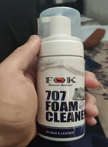 تجریه خرید اسپری تمیز کننده کفش فوک کد 707 به همراه فرچه و اسفنج