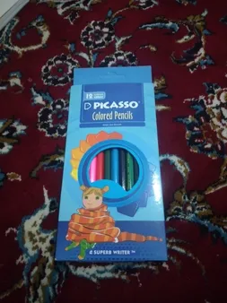 مداد رنگی 12 رنگ پیکاسو مدل superb writer
