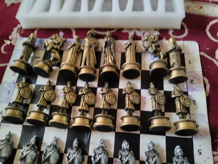 مهره شطرنج مدل صلیبی مجموعه 32 عددی