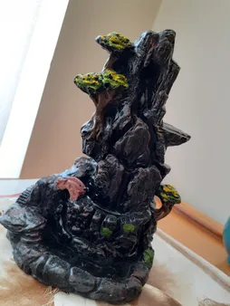 عود وجاعودی مدل آبشاری طرح صخره کد 08