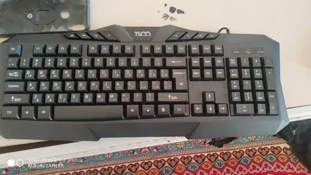 کیبورد تسکو مدل TK 8020N، سوییچ ممبران، Full-Size