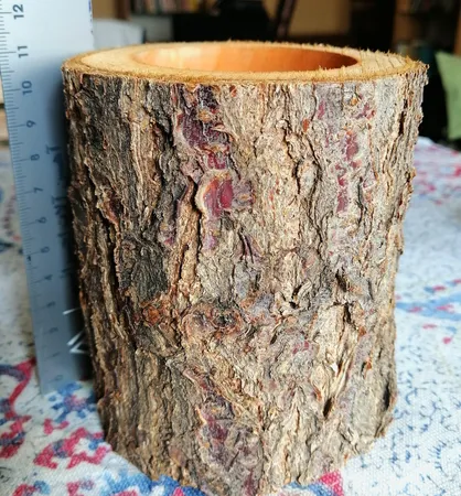 گلدان چوبی فیل چوب مدل GCH_ch