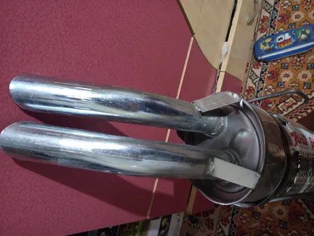 منبع اگزوز مدل بلوچی طرح دو لول مناسب برای پژو 405