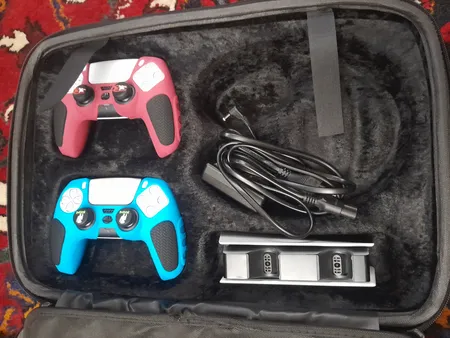 کیف حمل کنسول پلی استیشن 5 اسلیم مدل مخملی