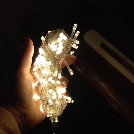 ریسه ال ای دی مدل سوزنی طرح پر طول 10 متری