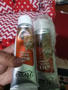 تجریه خرید خمیر مالت گربه پرسا مدل MALT PASTE VITAMINS وزن 100 گرم بسته 2 عددی