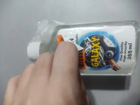 رزین اپوکسی شفاف گلکسی مدل CR906 حجم 400 میلی لیتر به همراه هاردنر