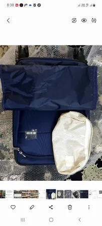 چمدان نیلپر مدل آوان کد 700680 - 111 سایز کوچک ارتفاع 55 سانتی متر