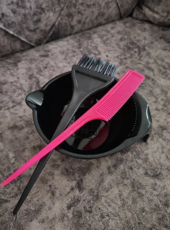 لوازم رنگ مو نوین مدل sa-3 مجموعه 3 عددی