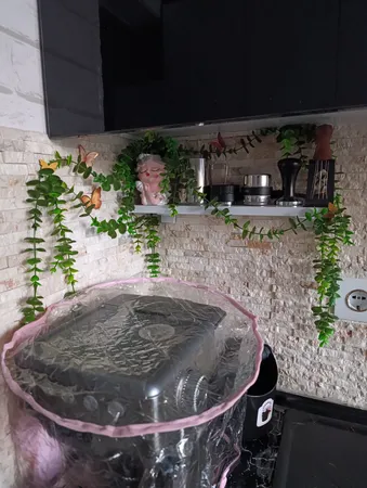 دسته گل مصنوعی مدل آبشار کد 486