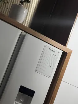 تخته وایت برد مدل پلنر هفتگی سایز 20×30 سانتی متر