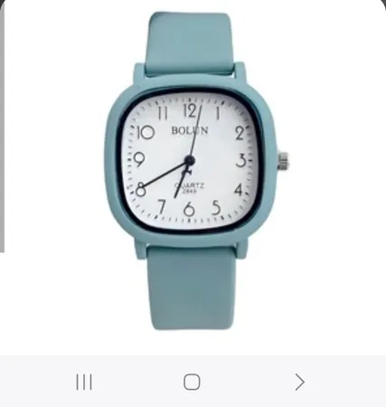 ساعت مچی عقربه ای بچگانه بولون مدل بند پیو ضد حساسیت کد 4