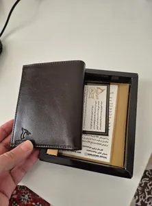 تجریه خرید کیف پول مردانه چرم بارز مدل DM14.1.nw