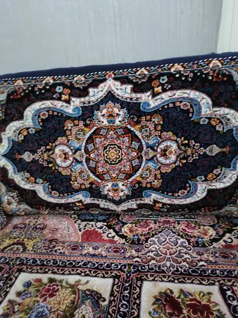 پشتی طرح ارکیده مدل 01 بسته 2 عددی