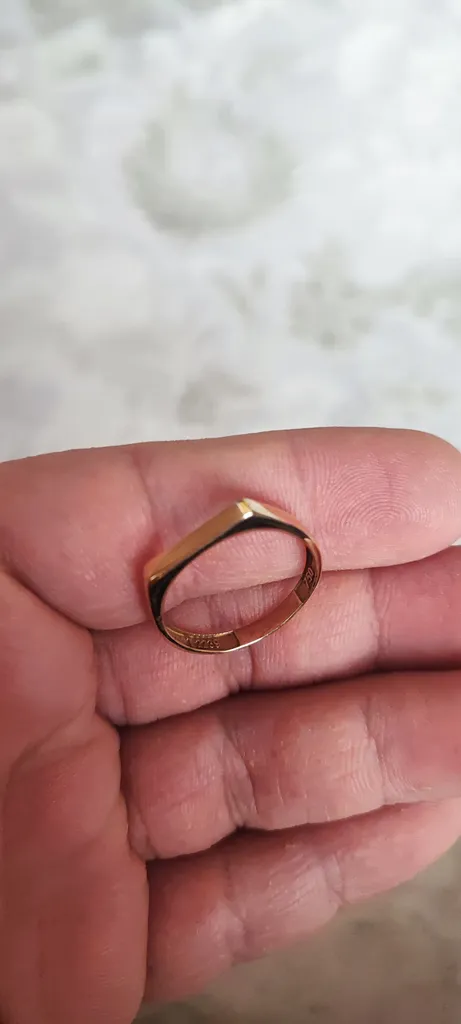 انگشتر طلا 18 عیار مردانه ماوی گالری مدل اپرا بولد