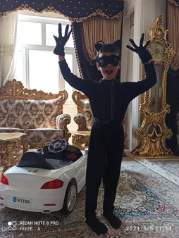 ست ایفای نقش طرح پسر گربه ای مدل ۰۸۷۶ مجموعه شش عددی