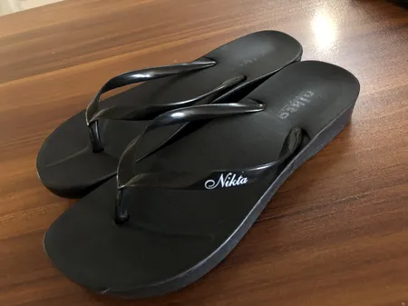 دمپایی لاانگشتی زنانه نیکتا مدل نیلوفر کد 001