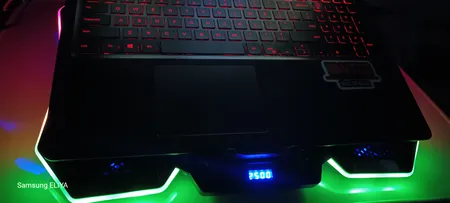 پایه خنک کننده لپ تاپ کول کلد مدل F13 RGB