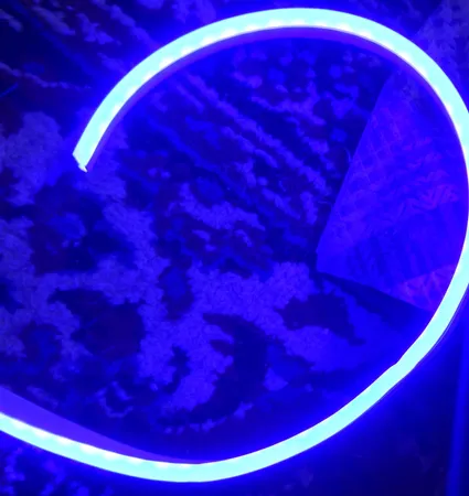 ریسه نئون فلکسی مدل v12 طول 50 سانتی متر