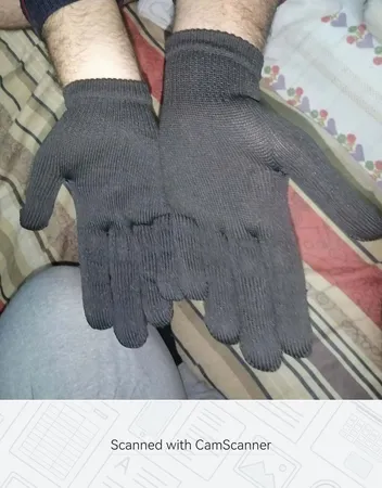 دستکش بافت مردانه مدل 004