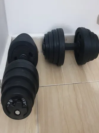 دمبل مدل A2 وزن 10 کیلوگرم بسته 2 عددی