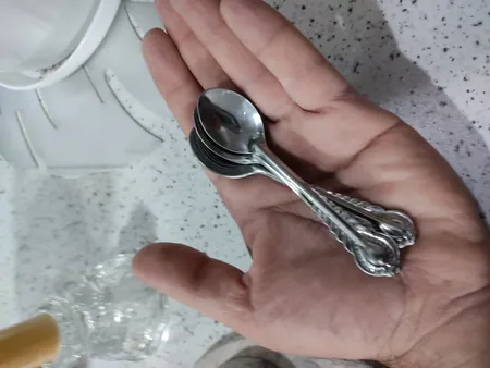 قاشق چای خوری کد NB بسته 12عددی