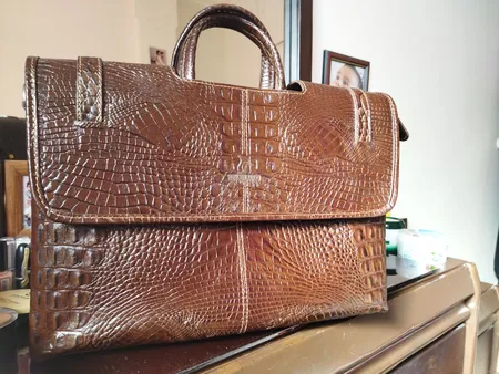 کیف اداری زنانه چرم بارز مدل DZ1.1