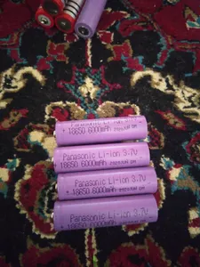 تجریه خرید باتری لیتیوم یون قابل شارژ پاناسونیک کد 18650 ظرفیت 6000 میلی آمپرساعت بسته 4 عددی