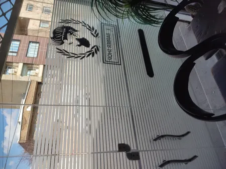 شیشه مات کن طرح کرکره ای کد 1012